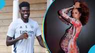 Thomas Partey and his girlfriend welcome a baby girl, many congratulate him (photos)