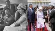 5 priceless photos showing Queen Elizabeth II meeting Ghana's presidents