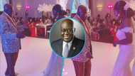 Akufo-Addo's lookalike displays energetic moves as he dances with bride, video stirs reactions