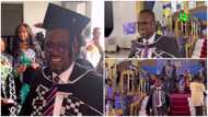 Abeiku Santana graduates from UGBS with his 2nd Master's degree, videos from ceremony pop up