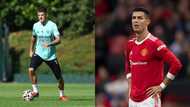 Arsenal star confident he can handle Ronaldo ahead of november meeting at Old Trafford