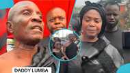 Lumba's Abusuapanin looks sad and worried as he exits Manhyia after big loss to Ernestina Fosu
