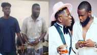 Shatta Wale's PA Nana Dope, 1 other arrested; humbled in handcuff (photos)
