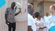 Appiah Stadium causes stir as he begs UK High Commissioner for visa in public, video trends