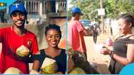 Ghanaian coconut seller dating a nurse advised to improve his finances: "She will not wait forever"