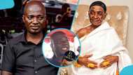 Appiah Stadium gets emotional as he reacts to the Asantehemaa's death, video stirs reactions