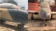 Video of historic fighter jet Rawlings used to fly under Adomi Bridge pops up