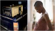 Krobo power outage: Ghanaian man sends pregnant wife to hospital with a generator; video emerges
