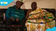 "Do not fail him": Asantehene visits Mahama at Jubilee house, gives caution to appointees