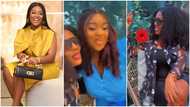Nana Aba Anamoah And Actress Jackie Apiah Hangout In Adorable Video; Folks Happy To See Them Together