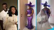 Daughters of Glorious Jesus group member Monica's daughter looks splendid in a glamorous gown for her wedding
