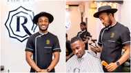 Ghanaian barber who charges GH₵800 for a haircut causes massive stir; his prices angers peeps