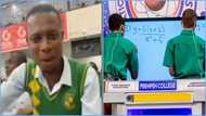 NSMQ 2023: Prempeh College supporter stunned as interviewer tells him to answer questions in English