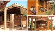 Two European architecture students design and build mud cafeteria in Northern Ghana