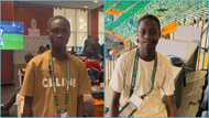 15-year-old Ghanaian boy covering AFCON in Côte d'Ivoire opens up on his ambition, speaks on Black Stars