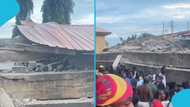 Old building collapses at Accra Newtown, leaving several people trapped