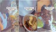 Young Ghanaian man demands money from elderly dad to buy food: "It is your responsibility to cater for me"