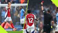 Why Leandro Trossard was sent off in controversial Man City vs Arsenal clash