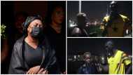 Guests at Afia Schwar's dad's funeral recount how they were left thirsty and hungry at event