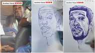 "Please draw me": Talented street artist produces a quick sketch of bus conductor, video trends on TikTok