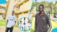 KNUST’s tallest student from South Sudan, Abel Ajak Geu, completes studies in sonography