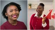 Lady who relocated from Africa 7 years ago celebrates as she becomes Canadian citizen; inspires many