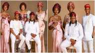 Fans gush over beautiful party photos of actress Omotola Jalade and her 4 adorable kids