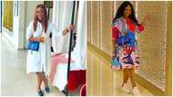 Jackie Appiah: Ghanaian actress repeats her old designer bags to create new stylish looks, photos drop