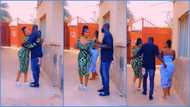 Aba Dope shows off curves as she shoots skit with Ras Nene