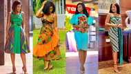 13 beautiful photos of Berla Mundi giving top notch African print style goals