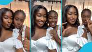 Yolo actress Queenstar Anaafi reunites with co-star Kimberly Sarpong at private ceremony, video trends