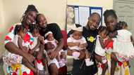 Back for good: Funny Face drops lovely video as he dances in front of his Ella and Bella