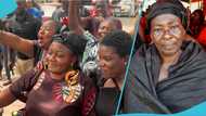 Akosua Serwaa fans take to the streets to jubilate as Daddy Lumba's family selects widow, video