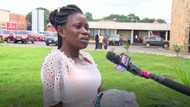 Ghanaian wife & kids storm court to beg for Chinese husband being deported over galamsey