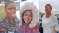 Ghanaian policewoman delights as she relocates to Canada, peeps react