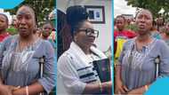 Agradaa in Court: Woman sobs as Mama Pat is denied bail and taken back to Nsawam prison