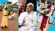Ghanaians in Kumasi hold a funeral to mourn Pope Francis, videos evoke sadness