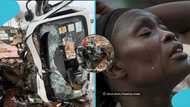 Heartbreak as popular Ghanaian blogger involved in serious crash between Abrɛsea and Dadieso