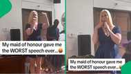 "I love black people": Resurfaced video of maid of honour's cringe speech goes viral