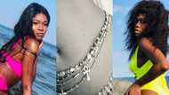Wild photos drop as hundreds of ladies join waist bead challenge on Twitter