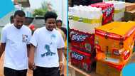 "You really inspire us": Lasmid makes huge donation in support of hiplife legend Okomfour Kwadee