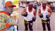 Bukom Banku spotted in town with multicoloured skin; video goes viral