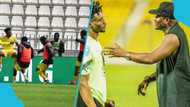Video of Asamoah Gyan Celebrating Wildly After Prediction Come True During Ghana Game Emerges
