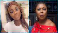 Afia Schwar accuses Akua GMB of pinning pregnancy on a famous pastor, fans doubt