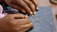 Libya traditional jewellery hangs on by silver thread
