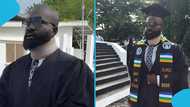 Bittersweet moment as Okatakyie Afrifa Mensah graduates with Law degree amid ongoing court case, video emerges