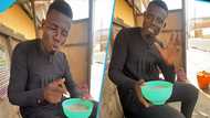 Young Ghanaian man laments over cost of living after spending GH¢10 on koko, netizens react
