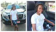 Proud parents buy 4x4 car for daughter after performing excellently in BECE