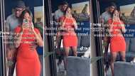 Tall lady dating a short man asks him to stand on stool before making videos with her, people react