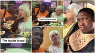 "Your papers are settled": Young man brings older obroni woman to plush restaurant, treats her like sweet 16